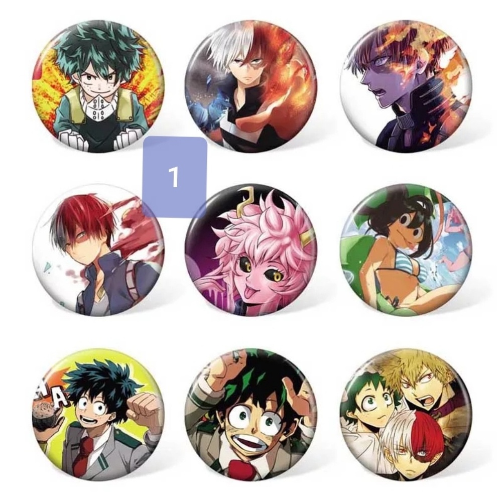 Set Pin My Hero Academia